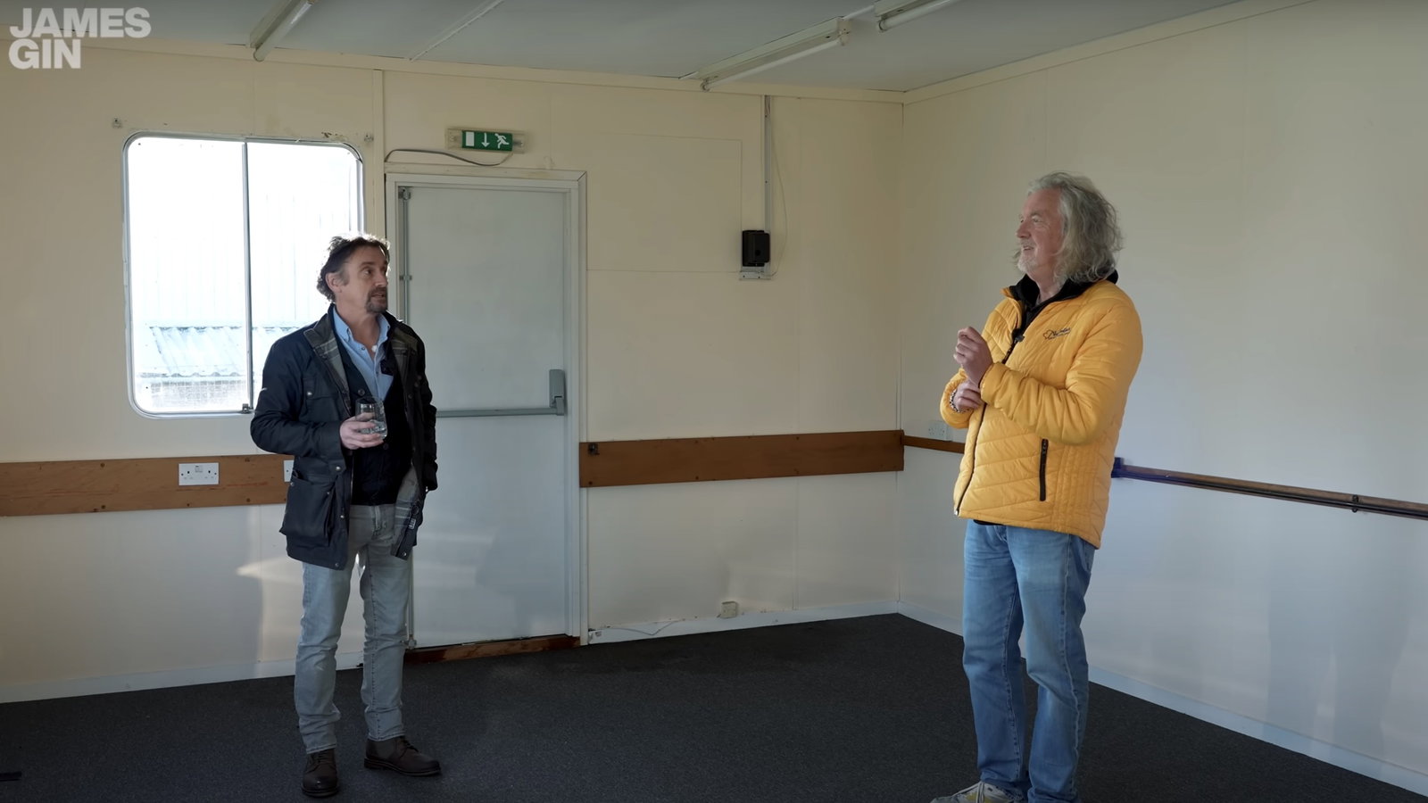 James May and Richard Hammond visit the former Top Gear production office